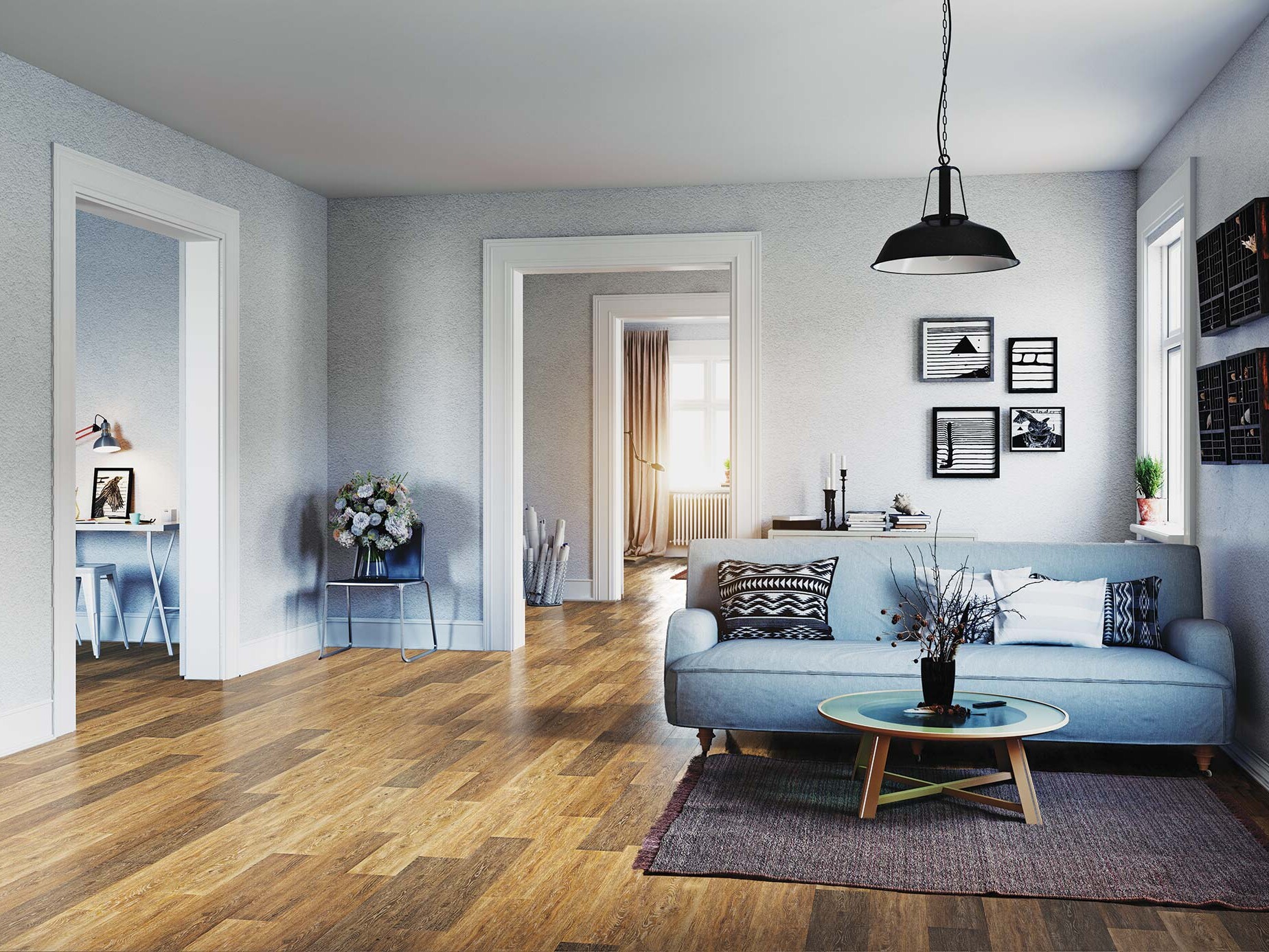 Luxury product brochure and website for Ambiance Vinyl Flooring