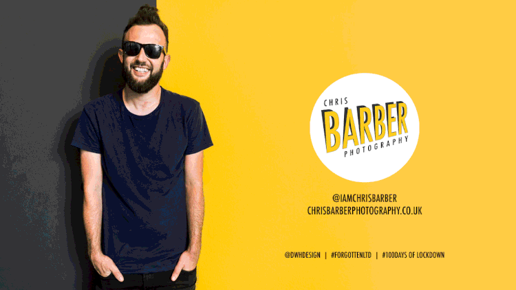 One Minute Brief for Chris Barber Photography by DWH