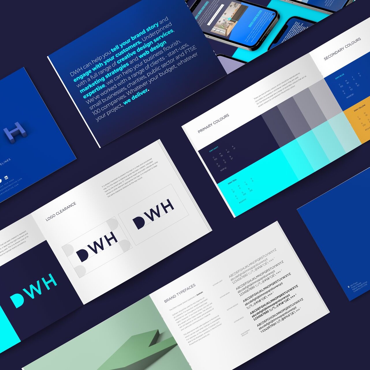 Rebranding a brand agency: Creating DWH’s new identity
