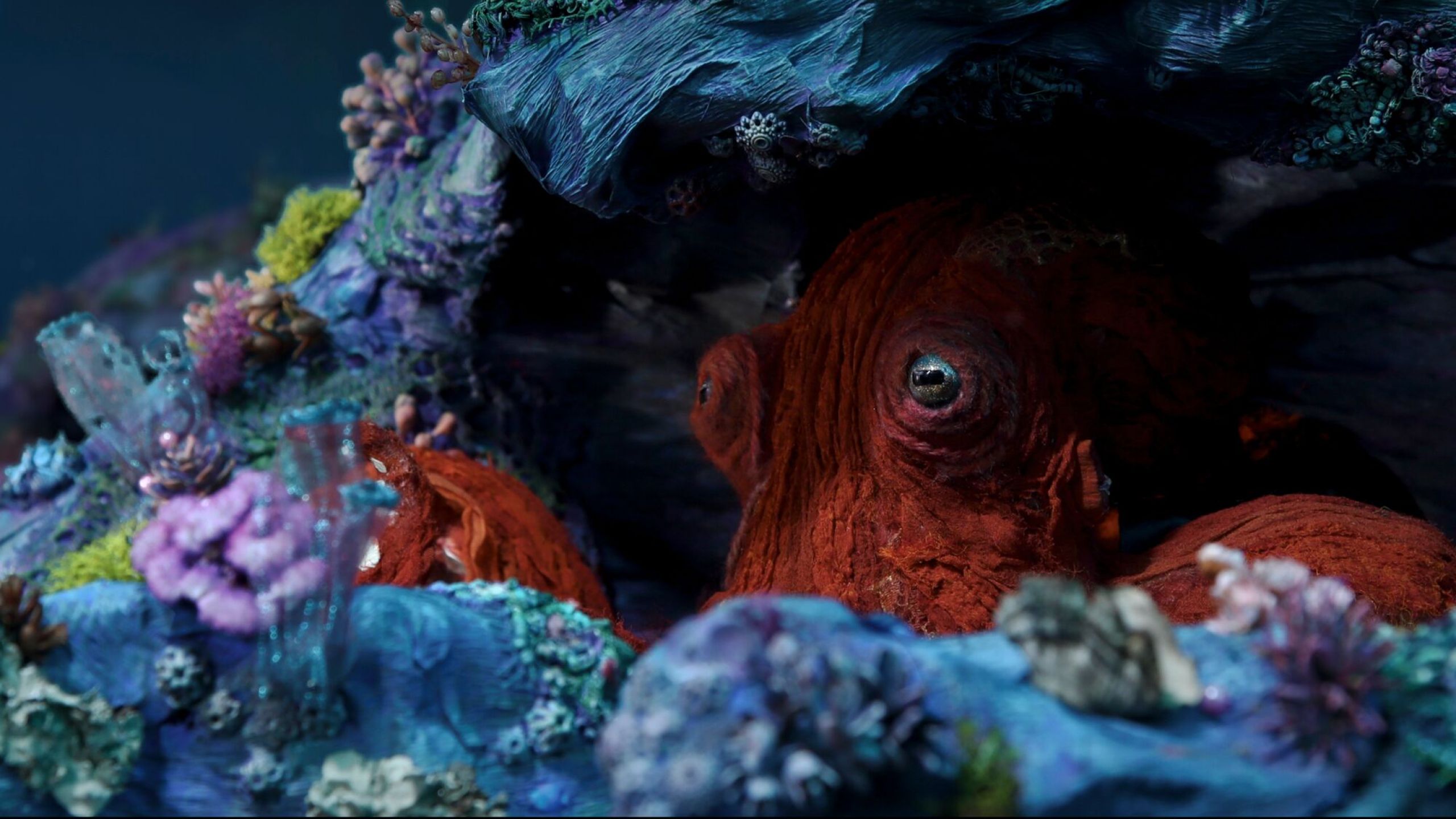 Meet Doris, the amazing stop-motion octopus