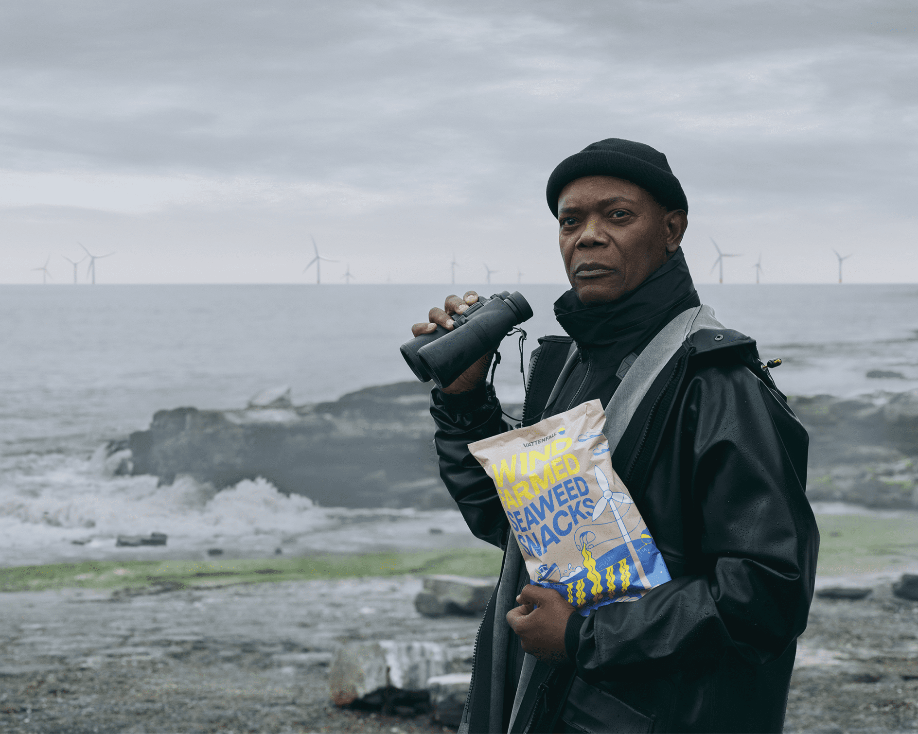 Samuel L. Jackson is now promoting... seaweed snacks? And yes, he still says 'motherf*cking'