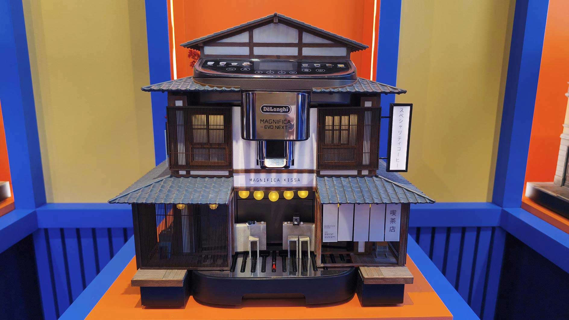 Model-making genius unveils the world's smallest coffee shop