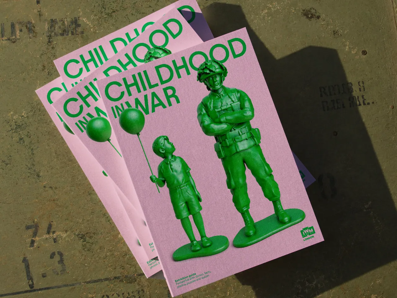 Reimagining the green toy soldier for IWM London's Childhood in War